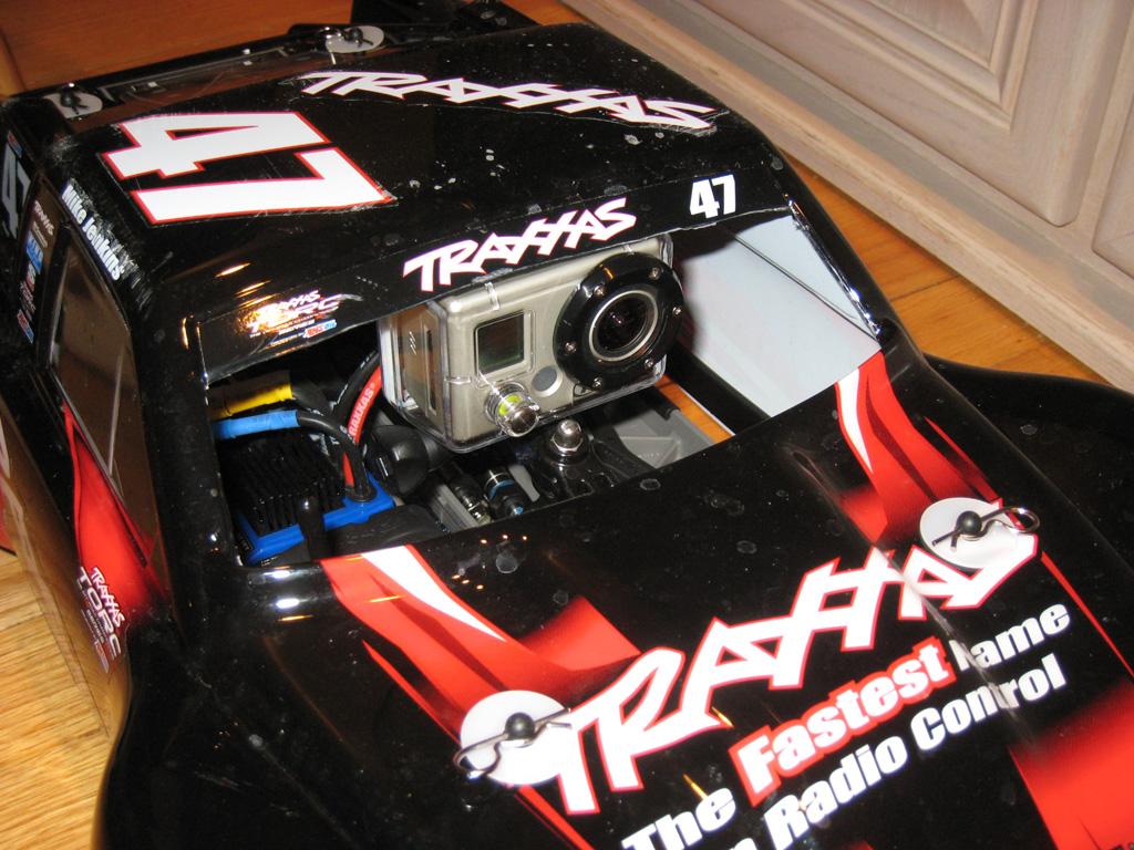 rc car with gopro
